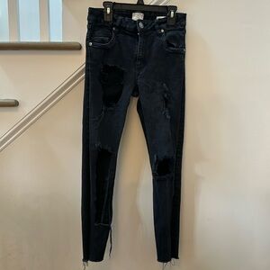 Cotton On Mid Grazer Skinny Distressed Jeans women’s size 6